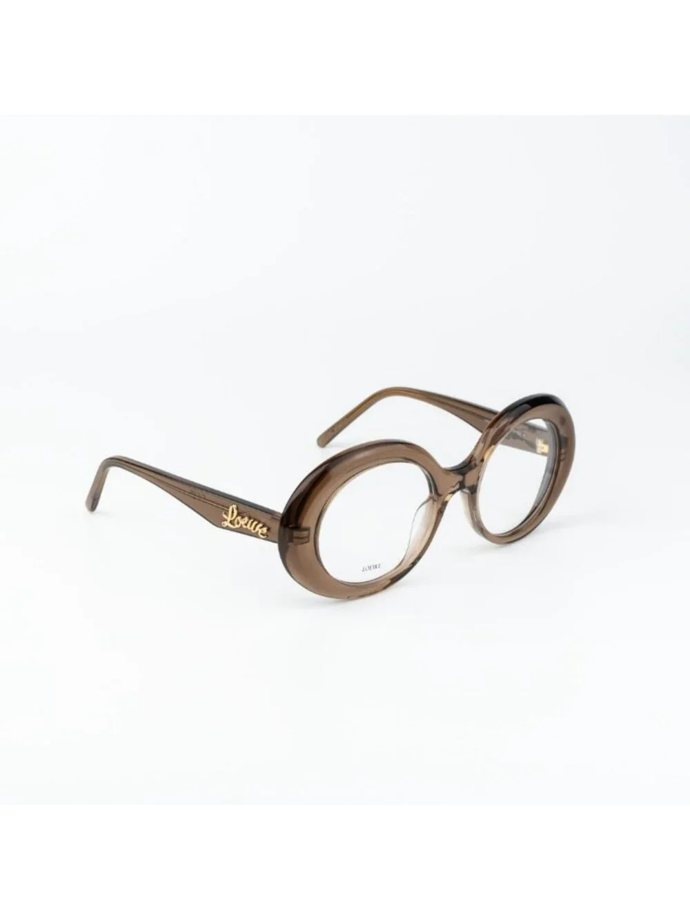 Loewe CURVY Women Sunglasses Brown Round LW50046I 045 NEW AUTHENTIC